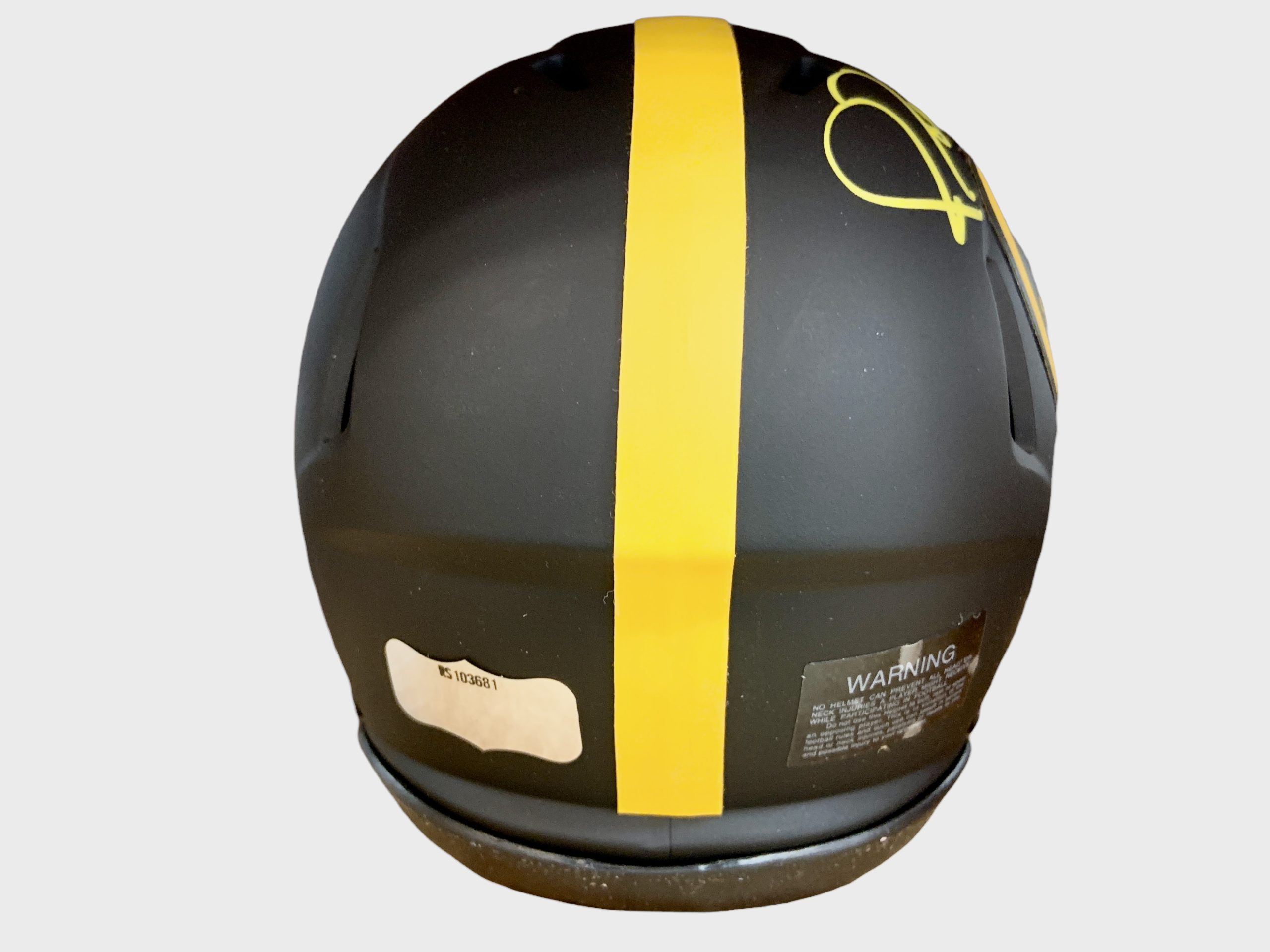 Charitybuzz: Jerome Bettis Signed Pittsburgh Steelers Lunar Helmet