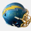 Justin Herbert Signed Los Angeles Chargers FS Flash Speed Authentic Helmet BAS